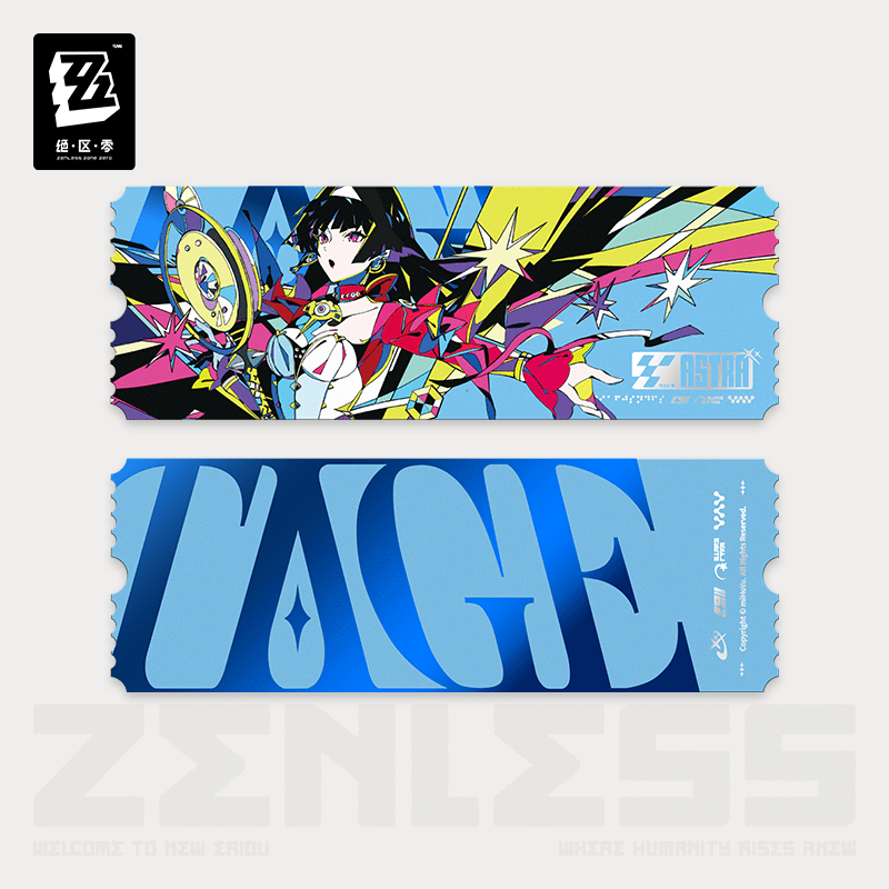 [OFFICIAL] ZZZ Were I To Be A Star in Lyra's Strings Astra LIVE Tickets Set - Teyvat Tavern - Genshin Impact & Honkai Star Rail & 3Z Merch