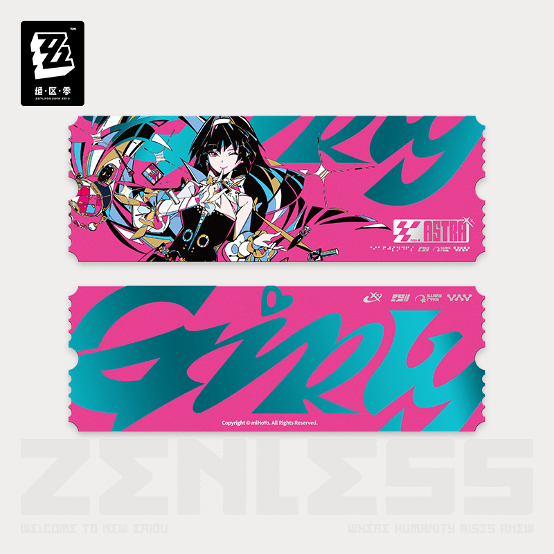 [OFFICIAL] ZZZ Were I To Be A Star in Lyra's Strings Astra LIVE Tickets Set - Teyvat Tavern - Genshin Impact & Honkai Star Rail & 3Z Merch