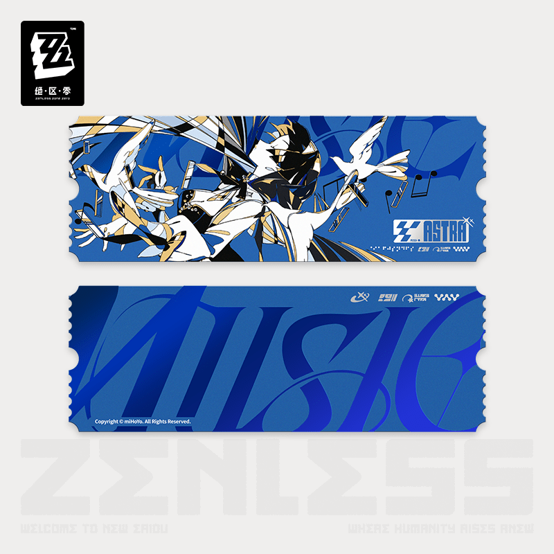 [OFFICIAL] ZZZ Were I To Be A Star in Lyra's Strings Astra LIVE Tickets Set - Teyvat Tavern - Genshin Impact & Honkai Star Rail & 3Z Merch